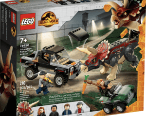 LEGO® Jurassic World™ 76950 - L’embuscade du Tricératops en pick-up
